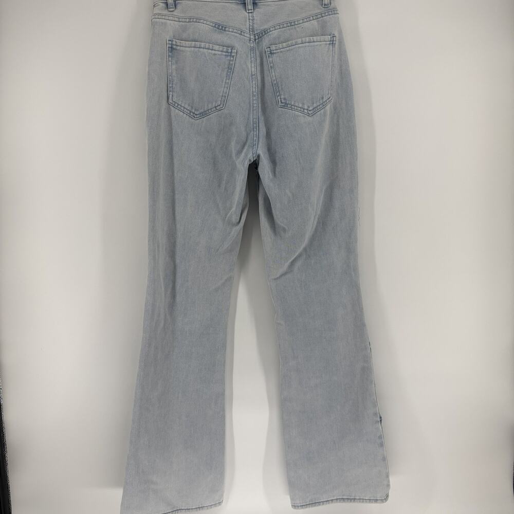 PacSun Women’s Light Blue Pintuck High Waisted Bootcut Jeans Size 27 Flare Retro - Picture 6 of 11